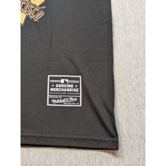 NWT San Francisco Giants MLB Baseball Retro 1958 Men's Black T-shirt Sz Medium - Picture 2 of 6